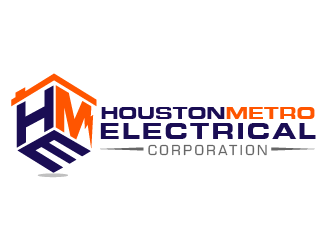 Houston Metro Electrical Corporation  logo design by THOR_