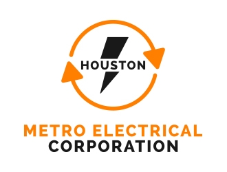 Houston Metro Electrical Corporation  logo design by aqibahmed