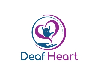Deaf Heart logo design by J0s3Ph