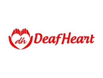 Deaf Heart logo design by jaize