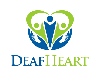 Deaf Heart logo design by done