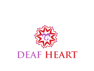 Deaf Heart logo design by tec343
