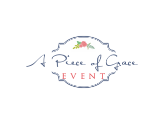 A Piece of Grace Events logo design by Greenlight