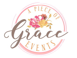 A Piece of Grace Events logo design by tec343