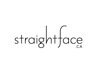 straightface.ca logo design by Kewin