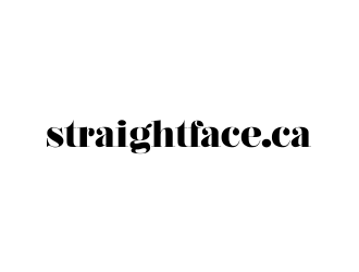 straightface.ca logo design by WooW