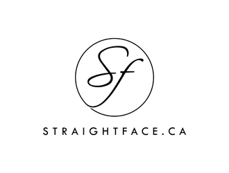 straightface.ca logo design by logolady