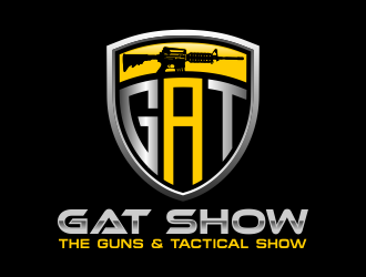 GAT SHOW (The Guns & Tactical Show) logo design by kopipanas