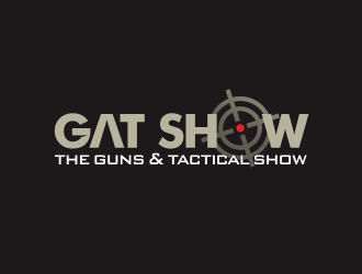 GAT SHOW (The Guns & Tactical Show) logo design by YONK