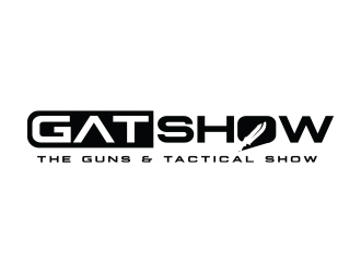 GAT SHOW (The Guns & Tactical Show) logo design by Eliben