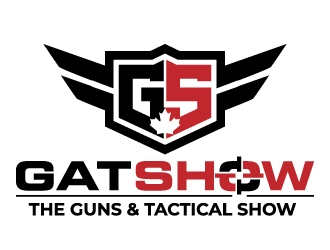 GAT SHOW (The Guns & Tactical Show) logo design by jaize