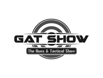GAT SHOW (The Guns & Tactical Show) logo design by fastsev