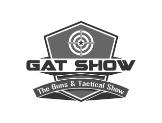 GAT SHOW (The Guns & Tactical Show) logo design by fastsev