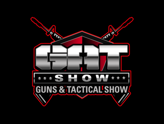 GAT SHOW (The Guns & Tactical Show) logo design by kunejo