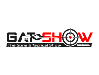 GAT SHOW (The Guns & Tactical Show) logo design by mikael