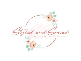 Styled and Spiced  logo design by sanworks