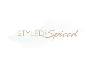 Styled and Spiced  logo design by jaize