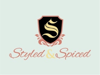 Styled and Spiced  logo design by Dawnxisoul393