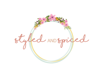 Styled and Spiced  logo design by serprimero
