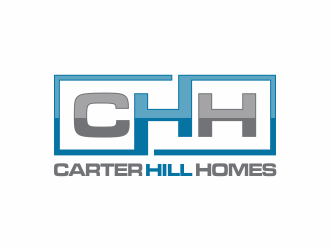 Carter Hill Homes logo design by haidar