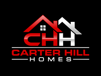 Carter Hill Homes logo design by Dakon
