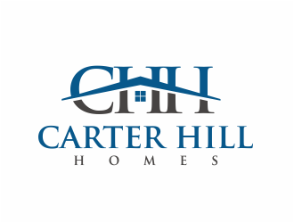 Carter Hill Homes logo design by kimora