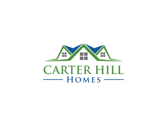 Carter Hill Homes logo design by kaylee