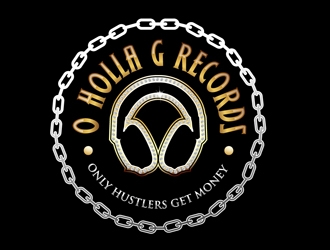 O Holla G Records logo design by DreamLogoDesign