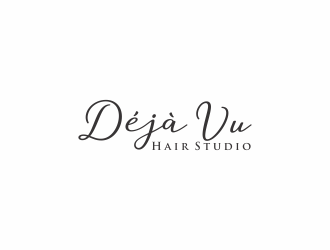 Déjà Vu Hair Studio logo design by haidar