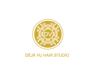 Déjà Vu Hair Studio logo design by samuraiXcreations