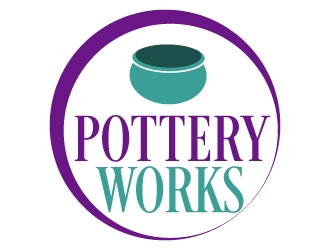 The PotteryWorks logo design by karjen