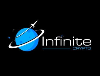 Infinite Crypto logo design by logoguy