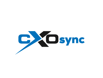 CXOsync logo design by pencilhand