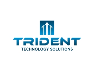 Trident Technology Solutions logo design by cikiyunn