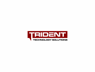 Trident Technology Solutions logo design by haidar