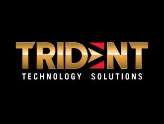 Trident Technology Solutions logo design by Chowdhary