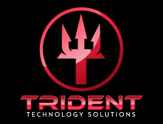 Trident Technology Solutions logo design by Bunny_designs