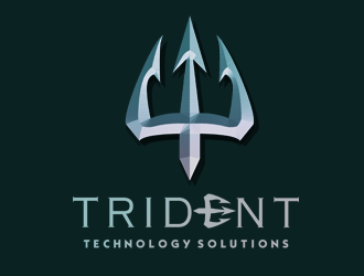 Trident Technology Solutions logo design by MCXL