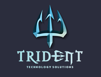 Trident Technology Solutions logo design by MCXL