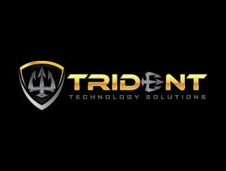 Trident Technology Solutions logo design by daywalker