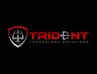 Trident Technology Solutions logo design by daywalker