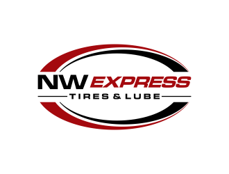 Northwest Express, Tires & Lube logo design by RIANW