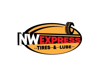 Northwest Express, Tires & Lube logo design by Suvendu