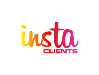 INSTA Clients logo design by qqdesigns