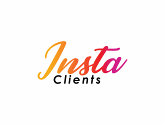 INSTA Clients logo design by haidar