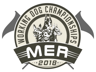 MER 2018 Working Dog Championships logo design by mcocjen
