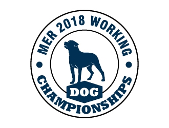 MER 2018 Working Dog Championships logo design by Suvendu