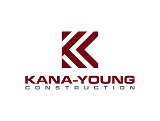 Kana-Young Construction  logo design by salis17