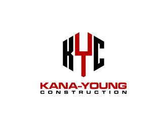 Kana-Young Construction  logo design by RIANW