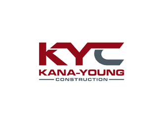 Kana-Young Construction  logo design by alby